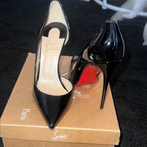 Christian Louboutin Glossy Black Heels